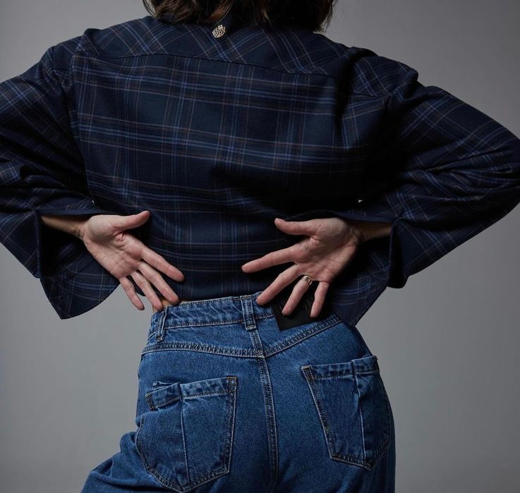 Рубашка в клітину Malina shop