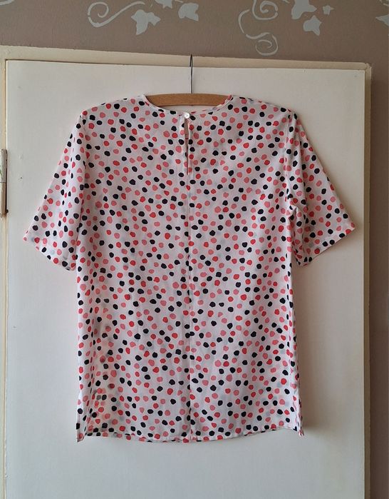 Vintage bluzka Delmod I styl retro I parisian chic