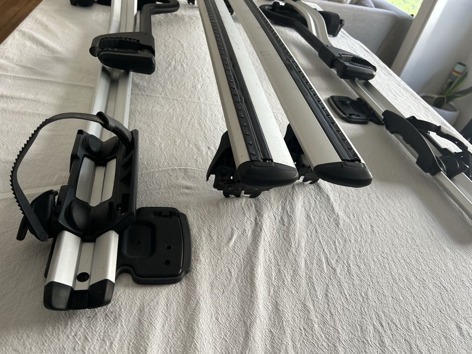 Thule wing bar evo + suporte bicicleta Proride 598