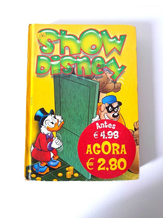 Livro Vintage de BD Show Disney Número 81 Coleção Anos 2000