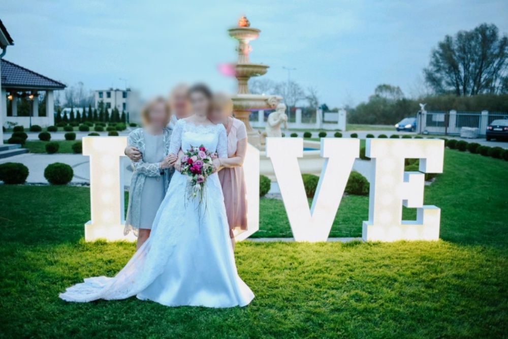 Suknia ślubna biała roz. 36/38 model Joni/Amy Love Bridal