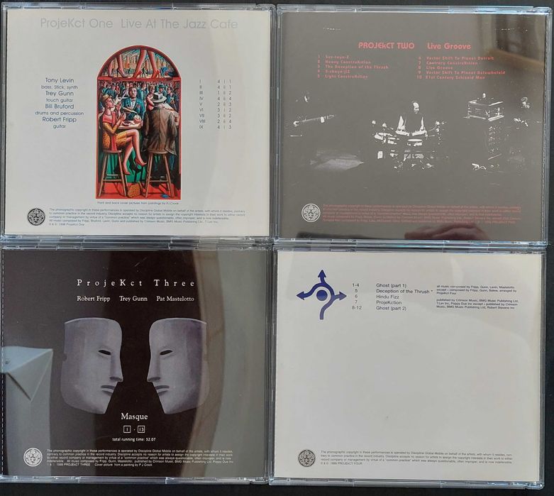 King Crimson The Projekcts, box set