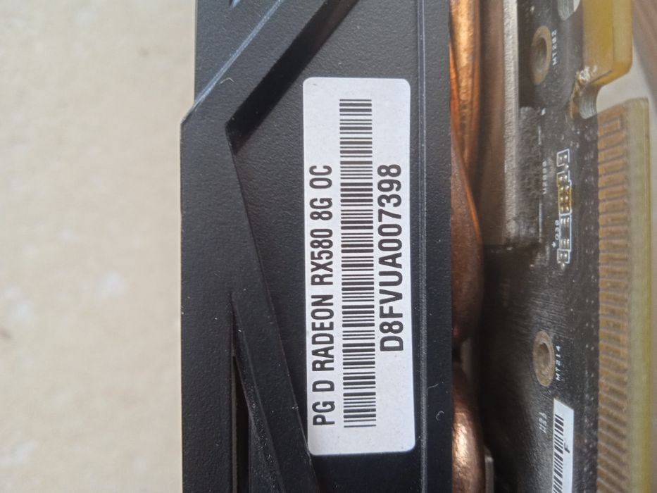 Видеокарта AsRock Radeon RX 580 Phantom Gaming