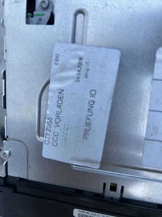 Radio duze CCC przed i polift bmw e60 e61 e63 gwarancja