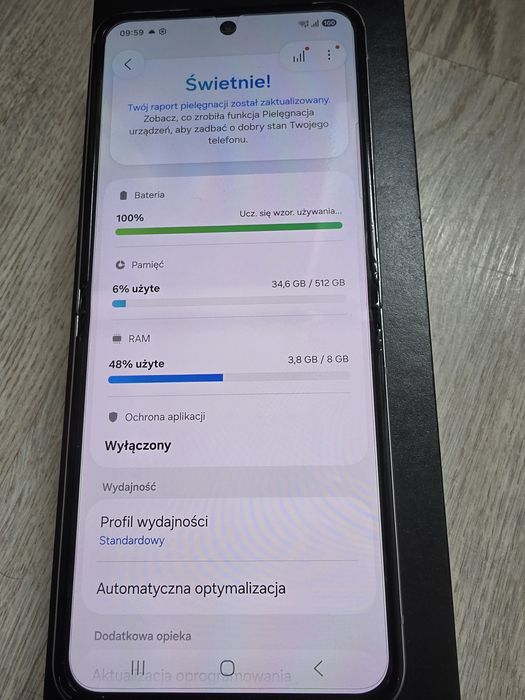 Samsung Z Flip 5 8 pamięć 8/512