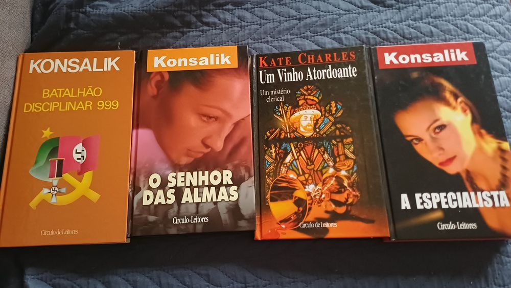 Livros em estado razoável
