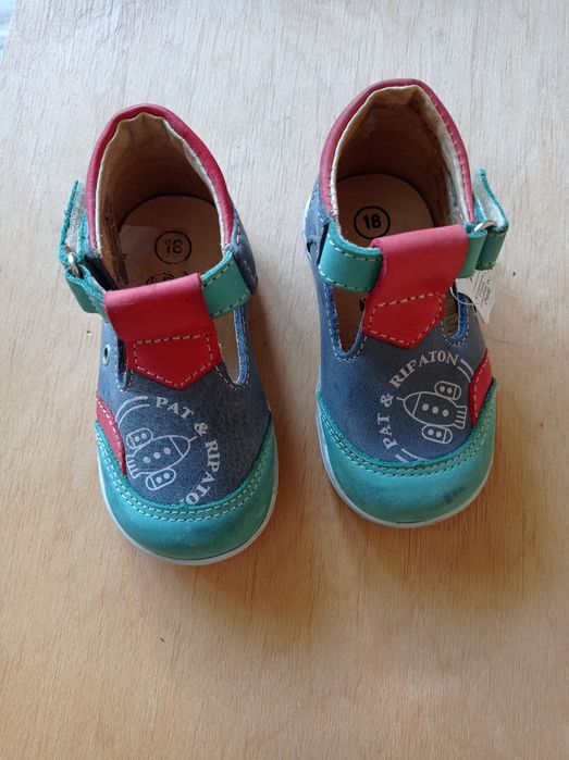 Туфли туфельки натуральная кожа размер 18, стелька 12 см