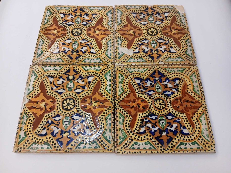 Painel de 4 azulejos