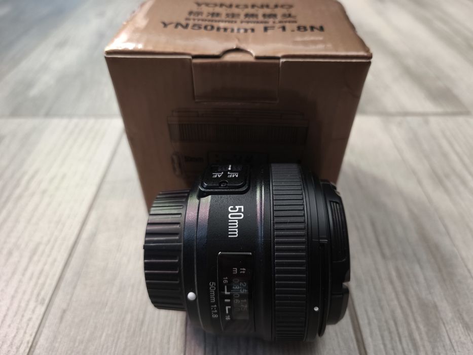 nikon 50mm f18 - купити об'єктиви - Ціна на OLX.ua