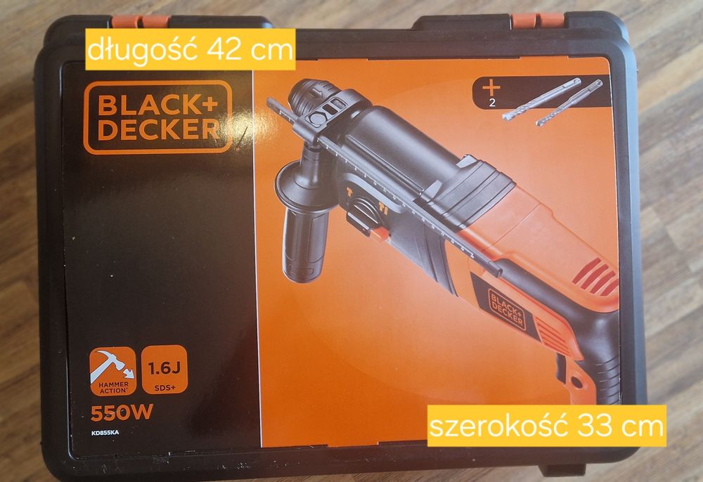 Wiertarka udarowa Black & Decker 550 W