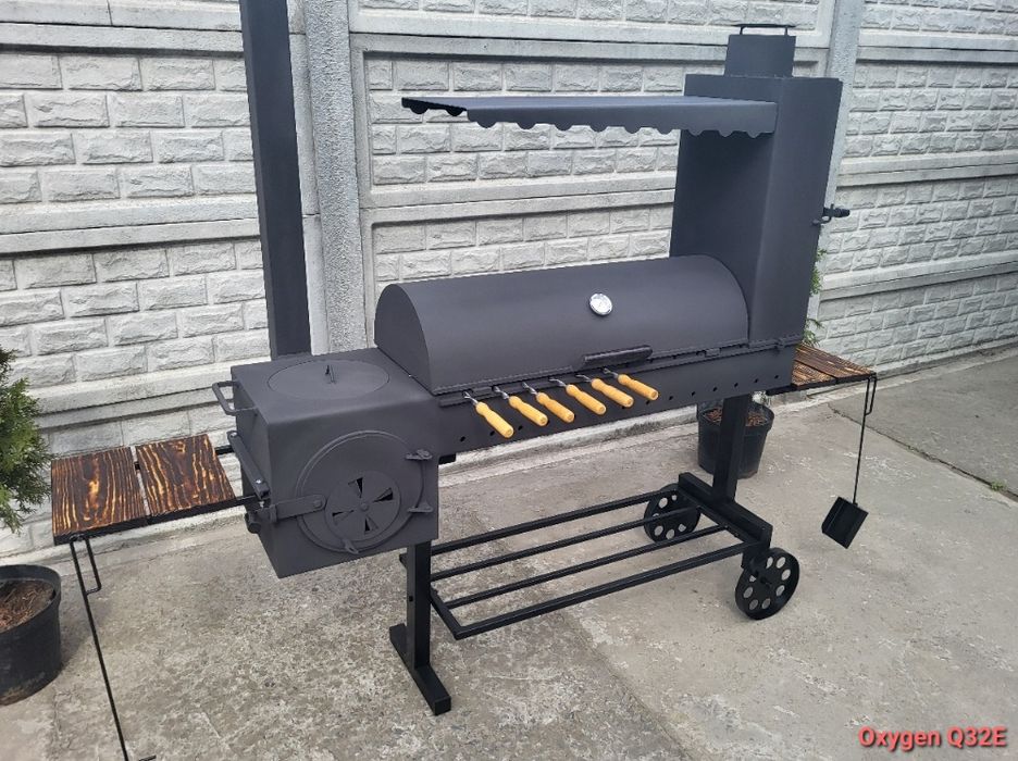 4мм + Усилення = 100% НЕ ПОВЕДЕ! Мангал Коптильня Барбекю Смокер Гриль