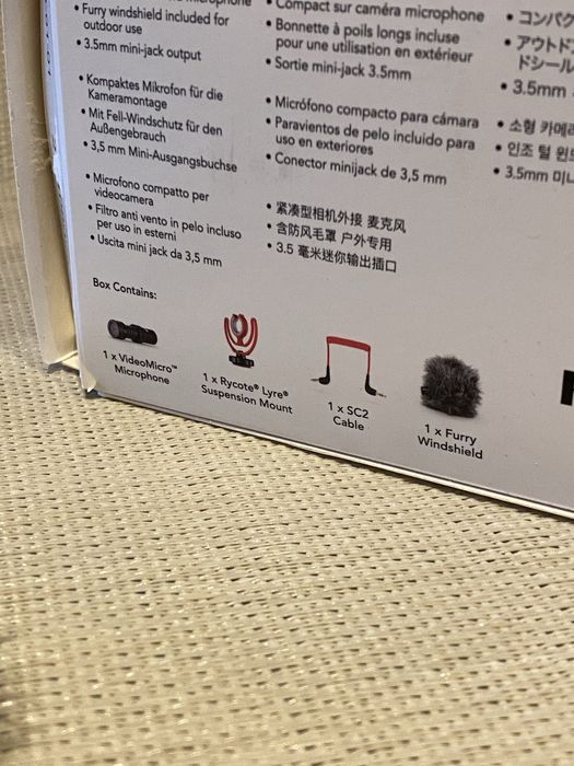 Microfone RODE Videomicro