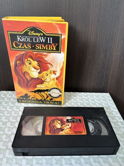 Król Lew II czas simby kaseta VHS