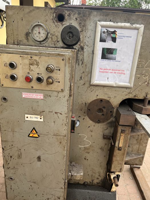 Fazowarka, ukosowarka stacjonarna do blach PULLMAX X 90