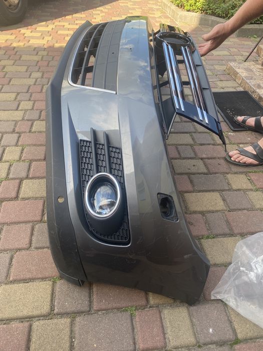 Volkswagen tiguan 2012-2016 бампер передній передний