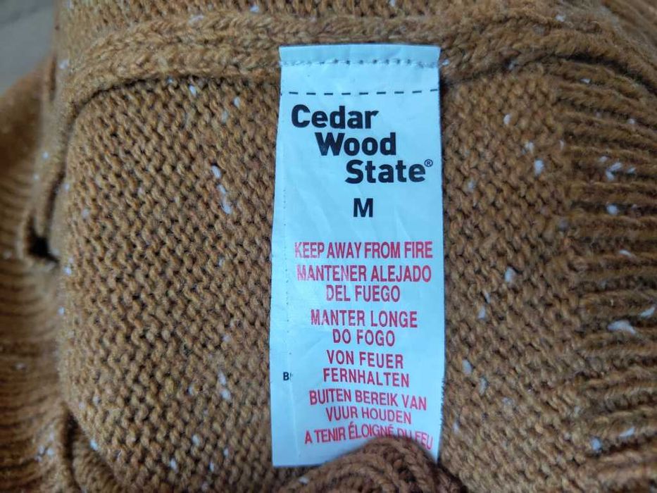 Mужской джемпер Cedar Wood State, размер M свитер