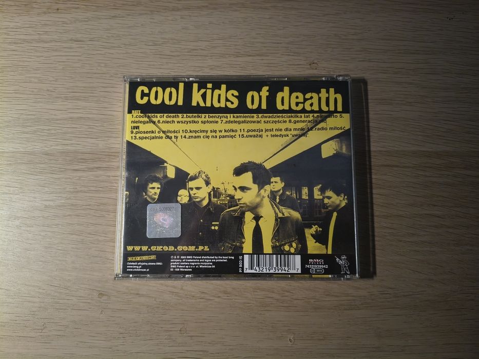 Cool kids od death CD