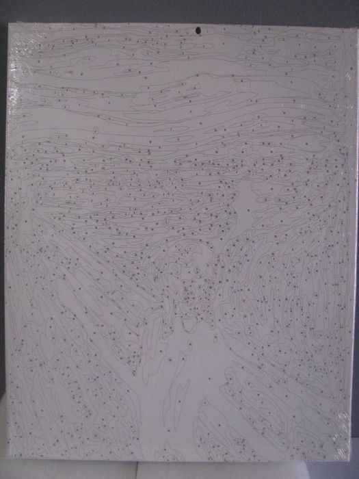 Zestaw do malowania po numerach obraz 40x50CM podobrazie