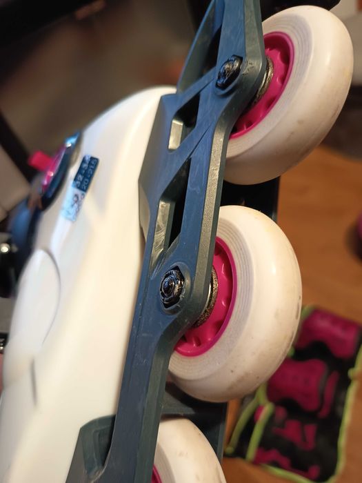 Patins de Criança Cinza-claro 32-34 + Proteções