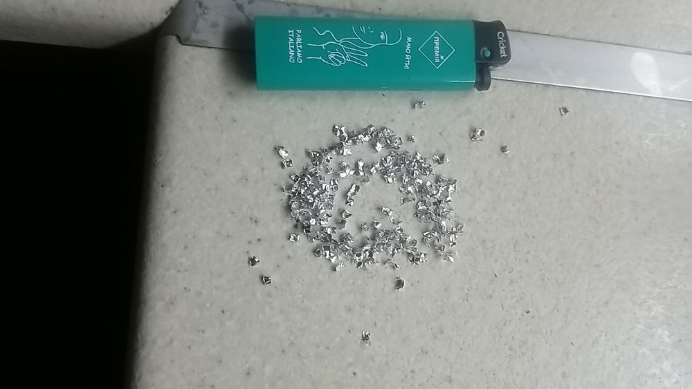 Продам фольгу алюминиевую для приготовления амальгаммы и др синтезов