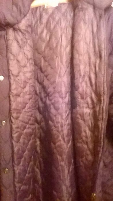 Kurtka  pikowana ciemny brąz.Rozm. XXL./46