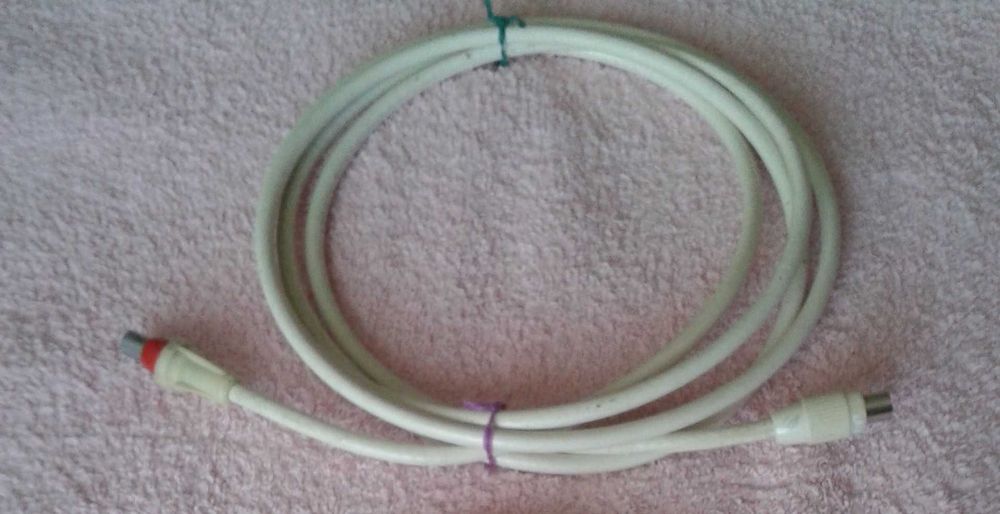 CABO coaxial-de antena, 2,7 mt c.terminais de antena TV+oferta