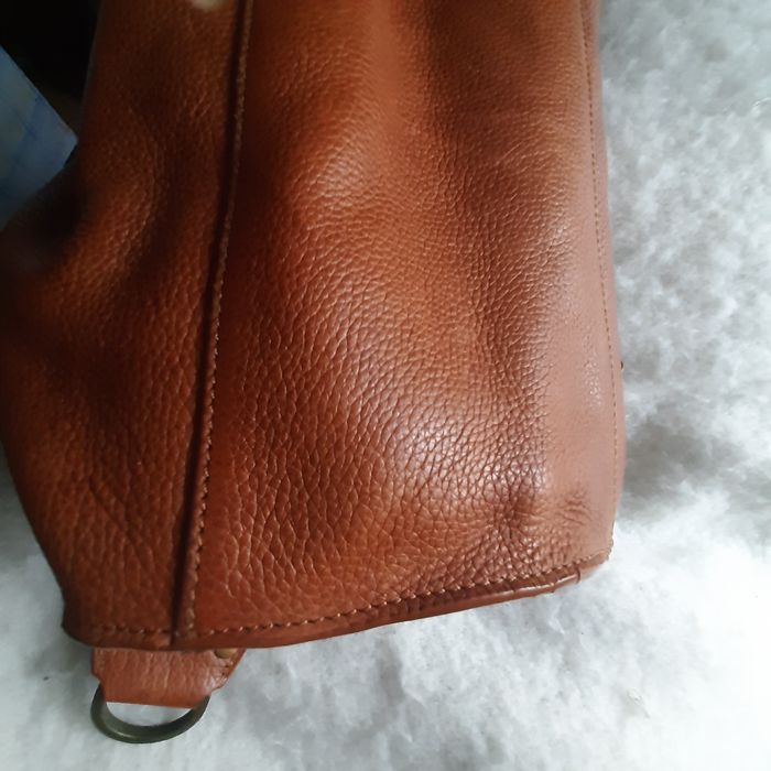 Сумка-тоут із коричневої шкіри Mulberry Roxanne