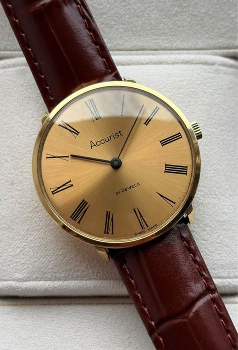 винтажные классические мужские часы Accurist Швейцария omega tissot longines AP swatch rolex