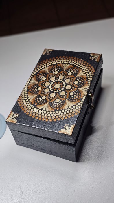 Szkatułka drewniana