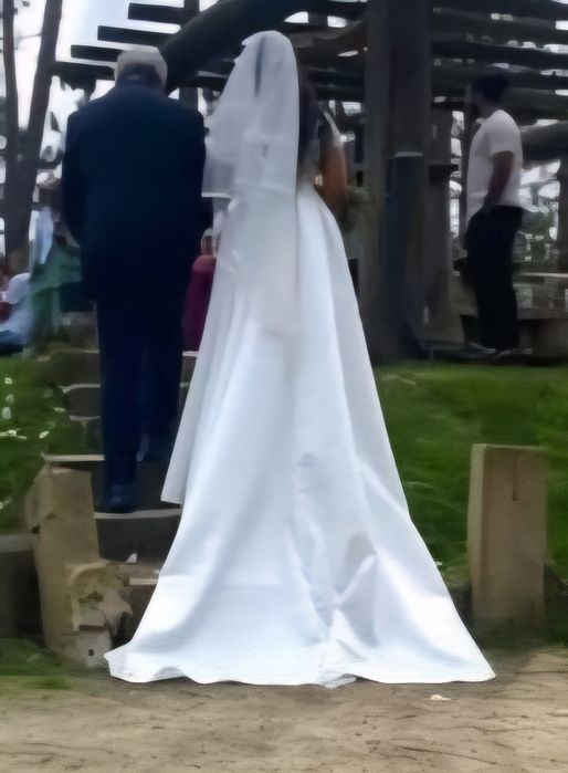 Vestido de noiva de estilista