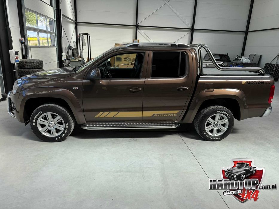 Orurowanie Paki Volkswagen Amarok Canyon Chrom Rury na pakę