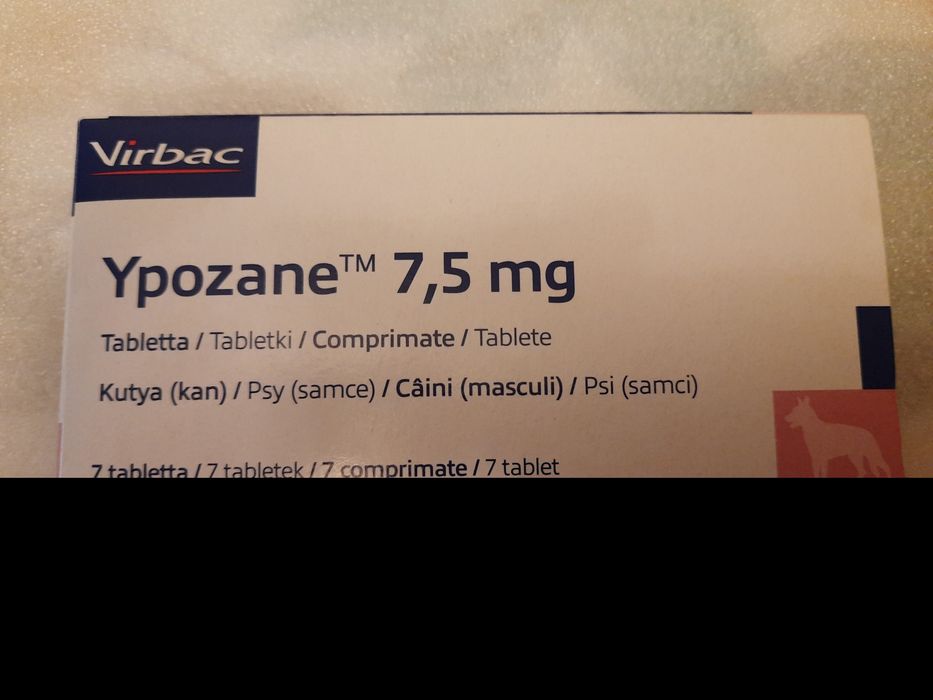YPOZANE 7,5 mg  firmy "Virbac" długi termin