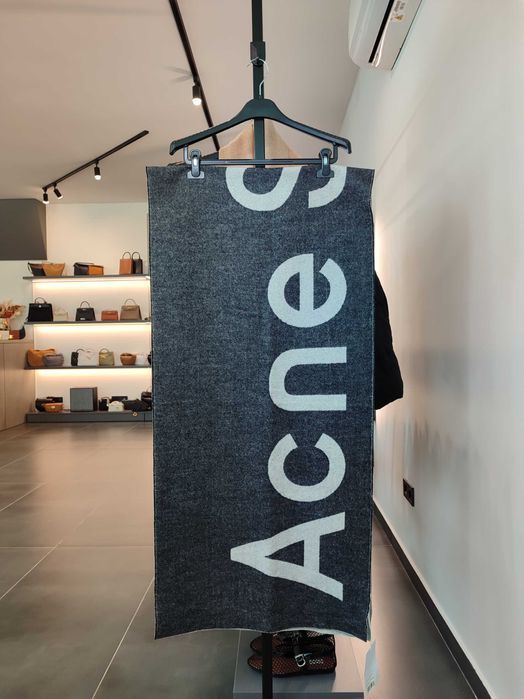 Шарф Acne Studios Toronty Scarf Dark Grey