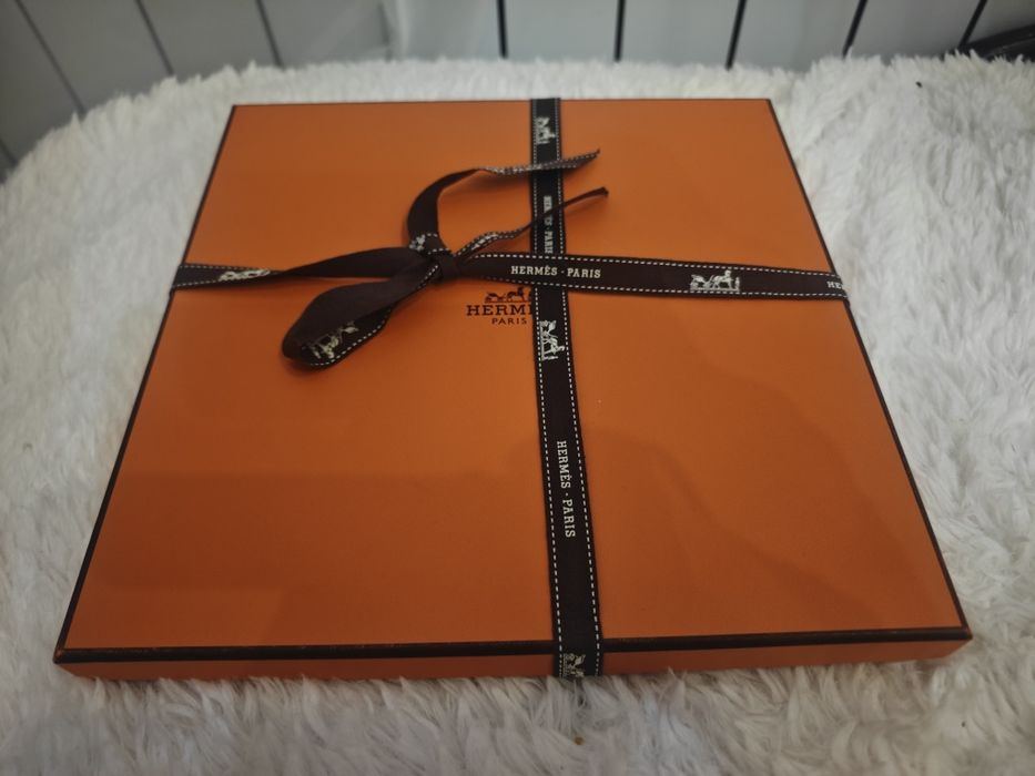 Hermes Натуральный шелк сарж
