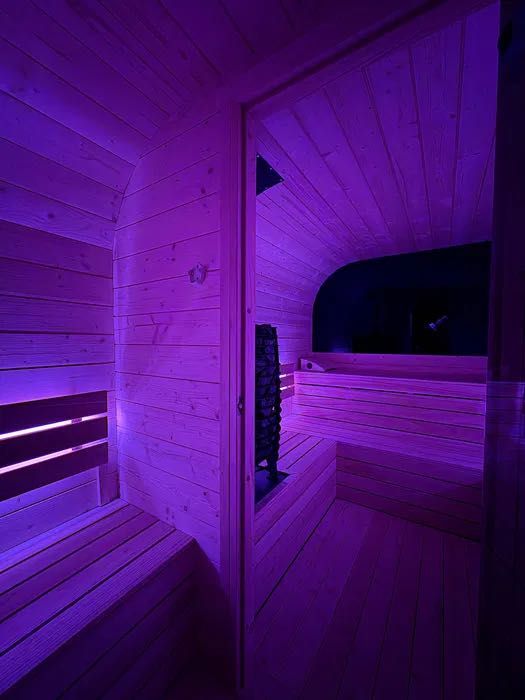Duża sauna mobilna wynajem LUX 8-10 osób