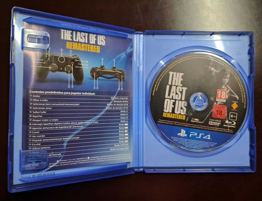 Jogo The Last Of Us Remastered em Português PS4