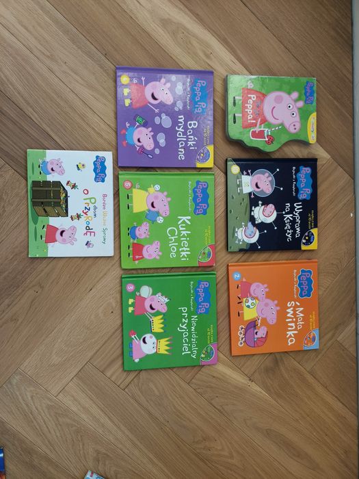 Zestaw 7 książeczek Świnka Peppa