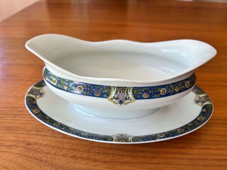 Фарфор Limoges. Соусник Лимож Винтаж