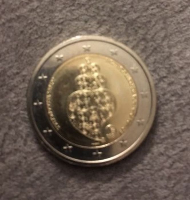 Moeda 2€ coração de viena
