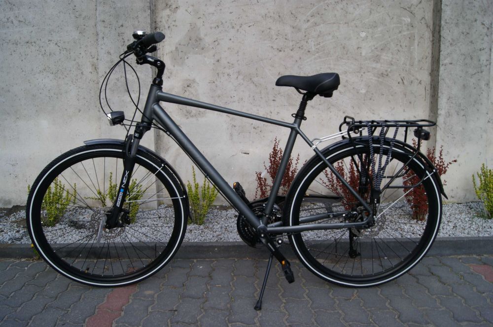NOWY aluminiowy rower trekking TANDER 28" koła, hydraulika tarcze