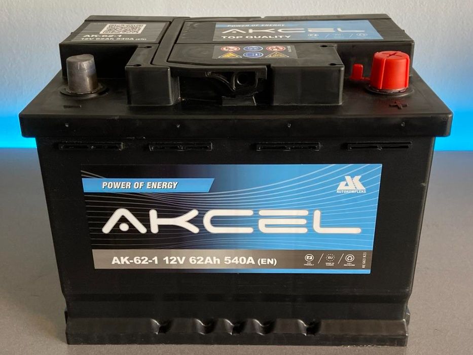 Akumulator Akcel Varta 63Ah 610A Dowóz Montaż Sosnowiec