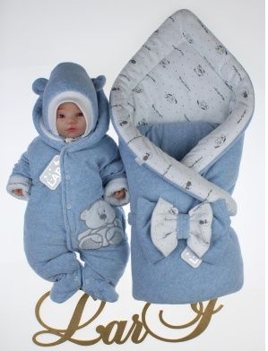 Демісезонний комплект для новонародженого "Принц" Lari