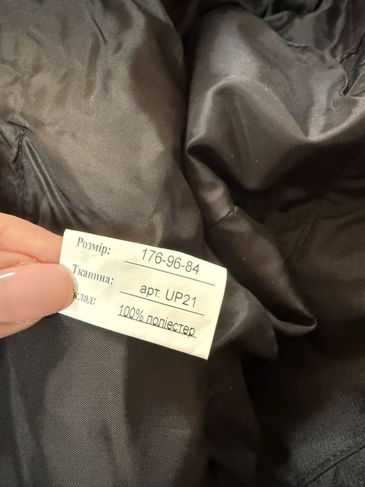 Форменний одяг поліція костюм 176 96 84