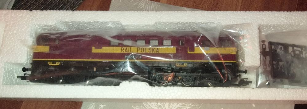 Model lokomotywa M62 PKP Tillig nr 02572