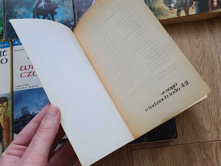 Saga o Ludziach Lodu, Margit Sandemo - zestaw książek 47 tomów