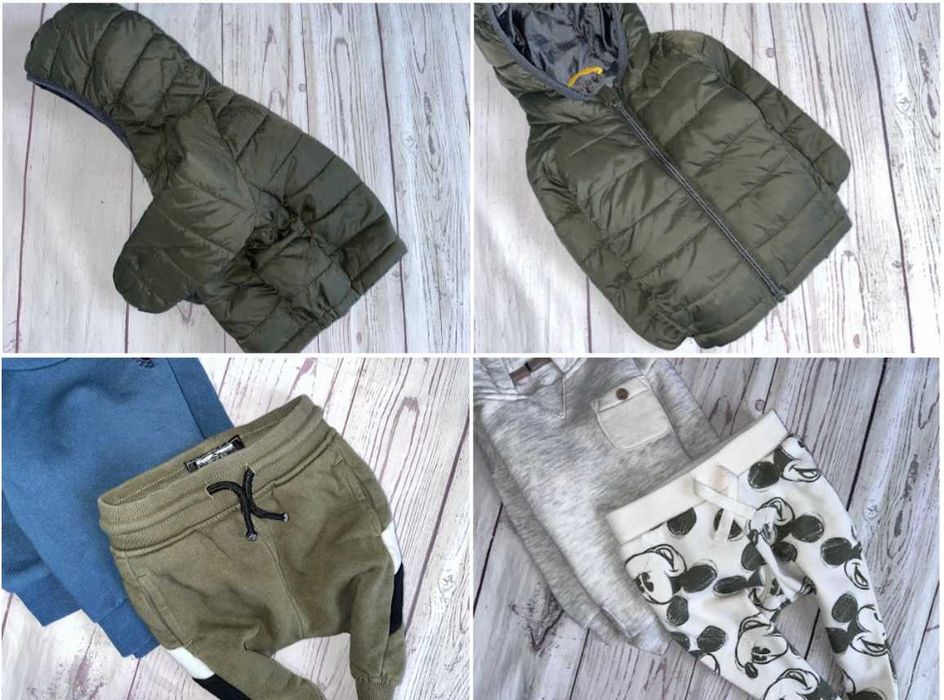 Wyprawka Mega Paka 84szt Dla chłopca 50/56/62/68 zara adidas firmówki