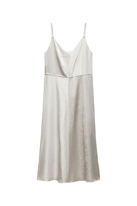 Satynowa sukienka Zara dress nowa acetat