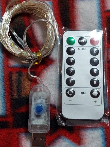 Продається гірлянда 100LED з дистанційним керуванням