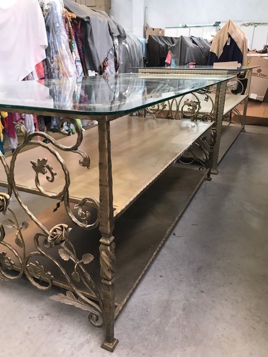 Стіл кований великий, 5 видів столів