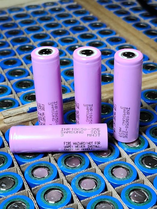 Тестовані Samsung 18650 з гарантією! 35E 3500mAh Акумулятор 18650